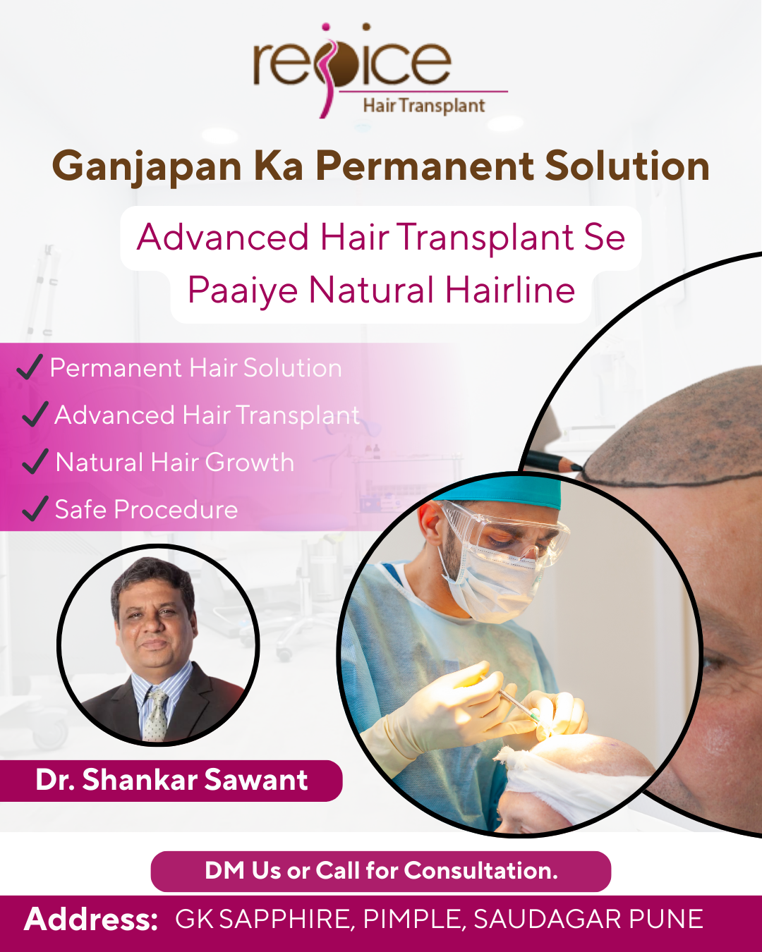 The Secret to Natural Hair Growth: Advanced FUE Hair Transplant in Pune